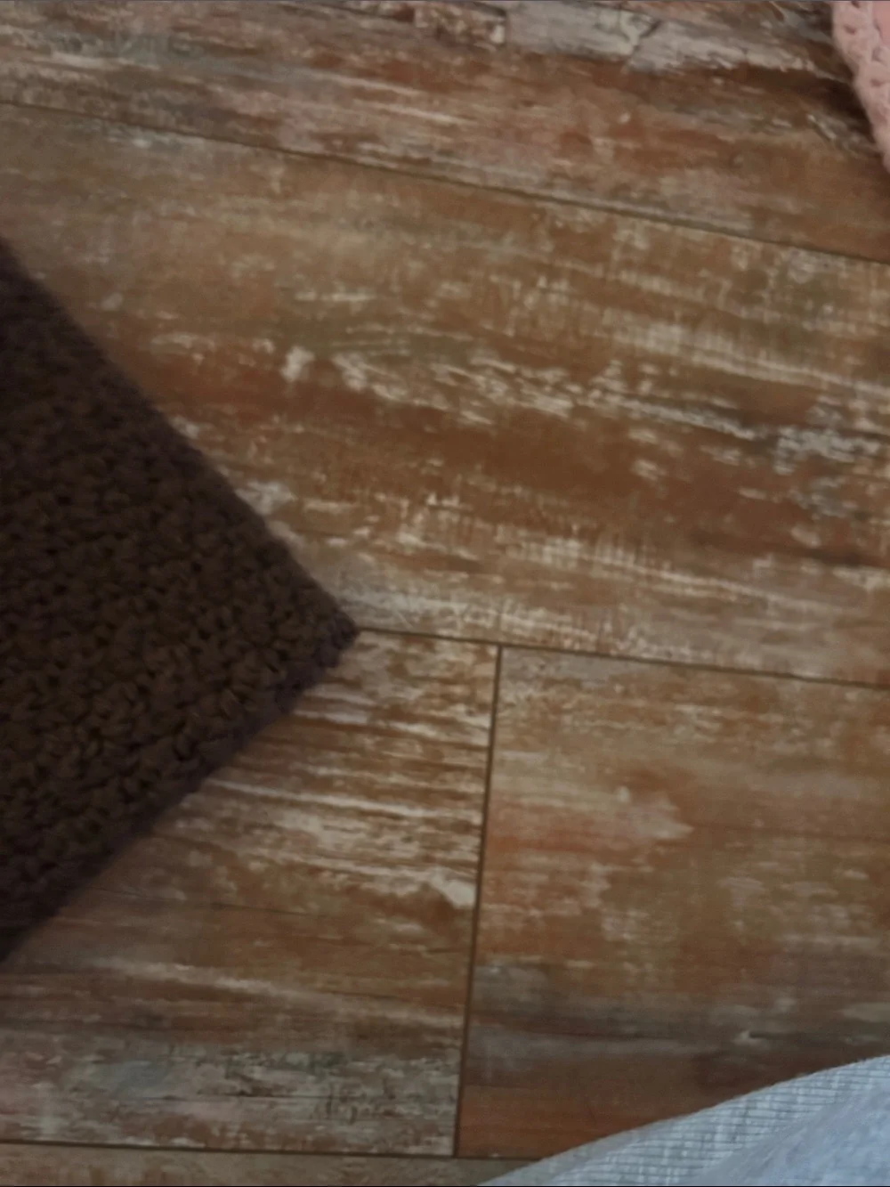 Handmade Brown Crochet Clutch - Button Closure